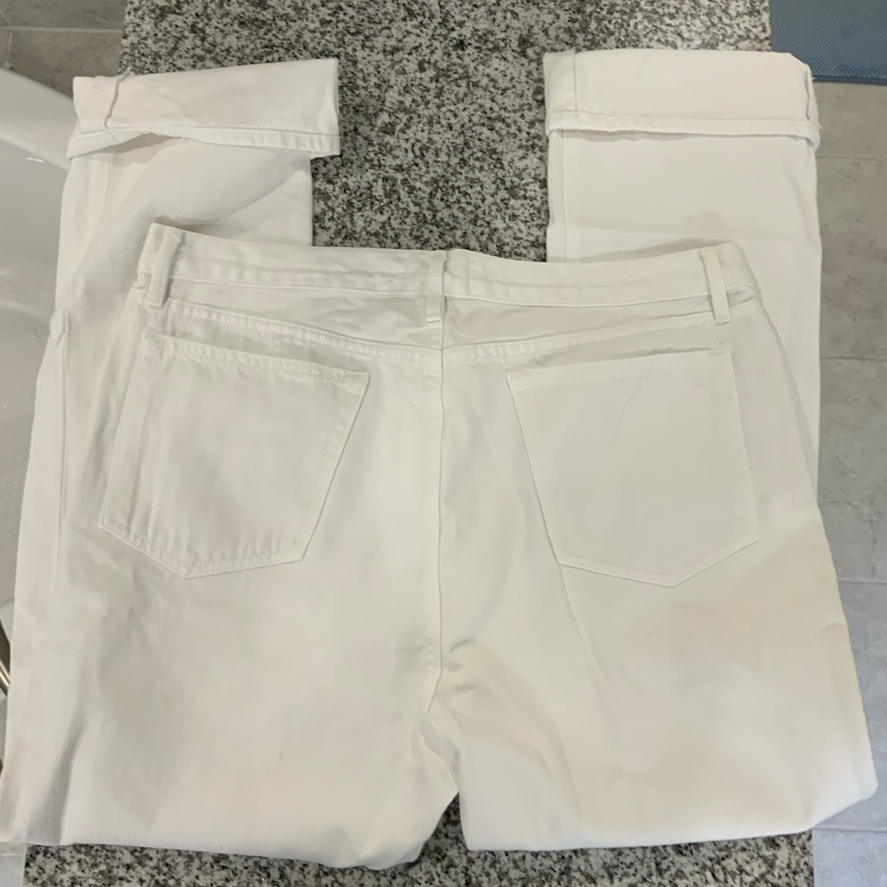 FRAME DENIM Le High White Denin Jeans Sz. 32 - Picture 5 of 12